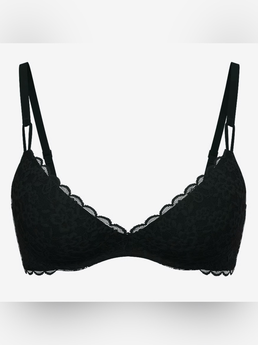 Victorias Secret Sexy Tee Lacie Wireless Push-up Bra - Black 38C